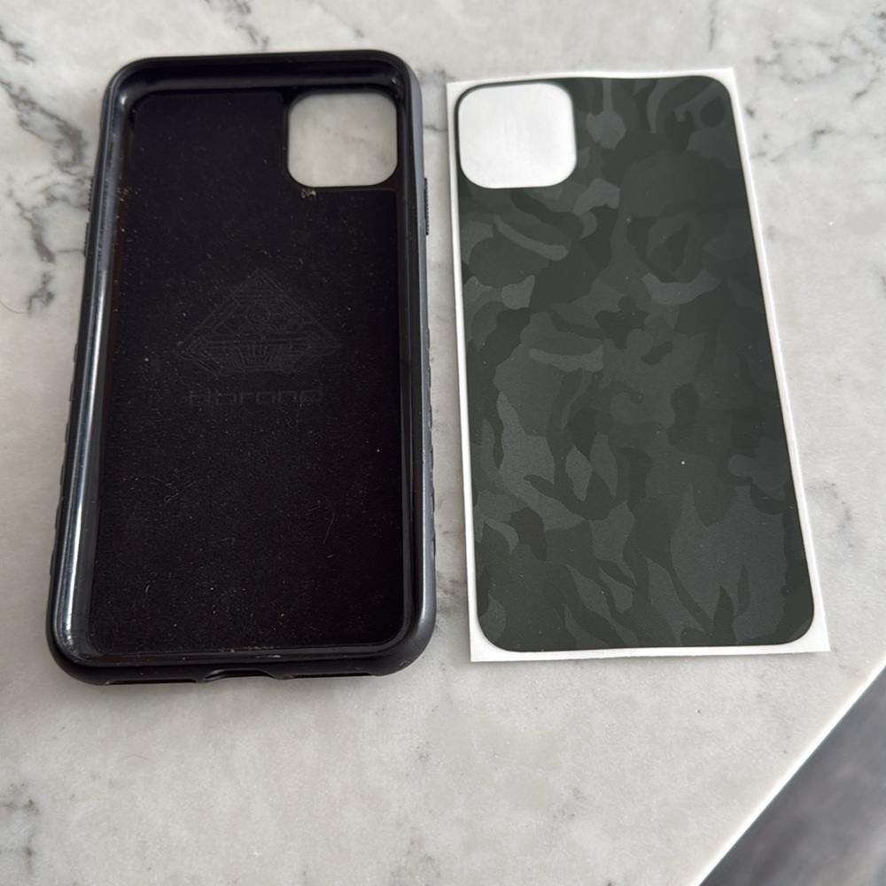 Dbrand Iphone pro max 11 case with one new Skin